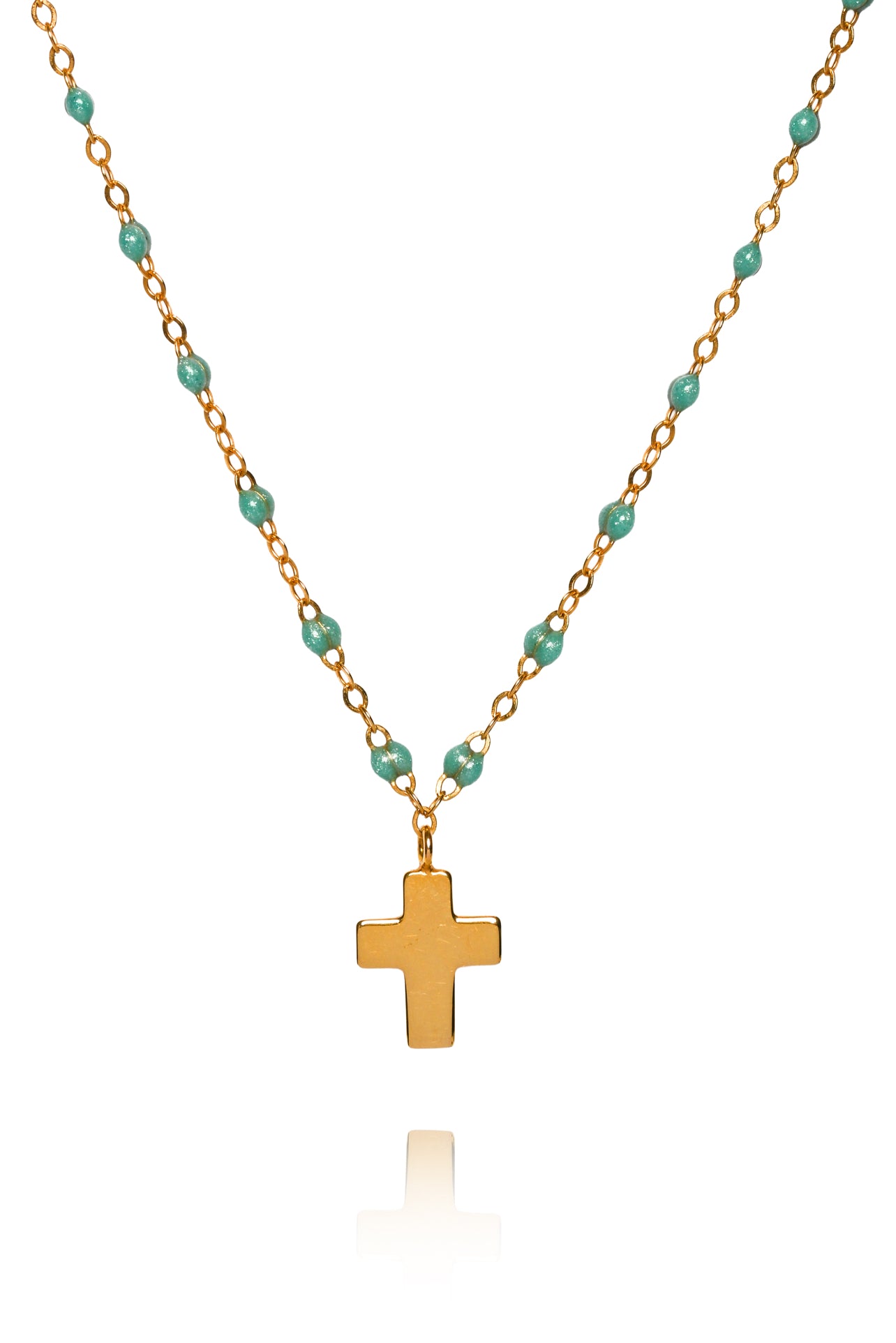 s*w様 GIGI ジジ18K CROSS CHARM Gigi Clouzeau 18K Cross Charm Classic Gigi Necklace – Turnabout