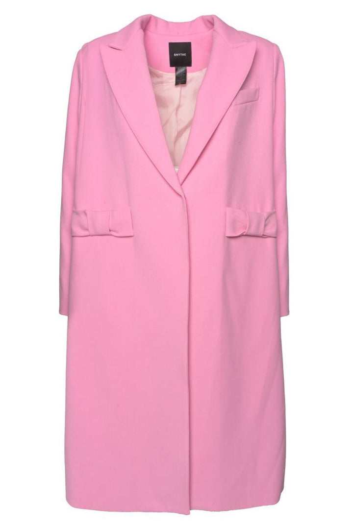 Smythe Size 12 Single Breasted Bow Coat