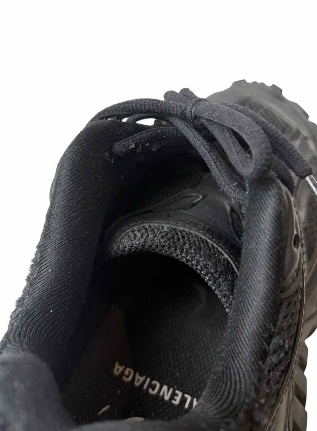 Balenciaga Size 38 Men's Bouncer Mesh & Rubber Sneakers