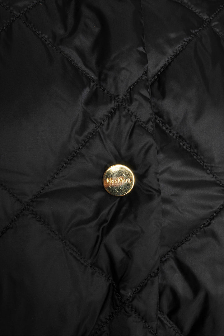 Maxmara Size 8 The Cube Quilted Reversible Down Bomber Jacket