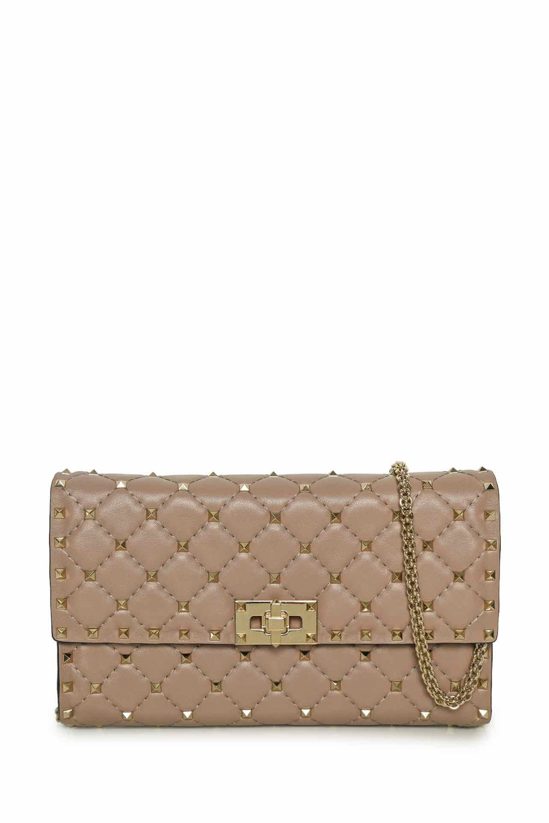 Valentino Quilted Rockstud Nappa Leather Crossbody Bag