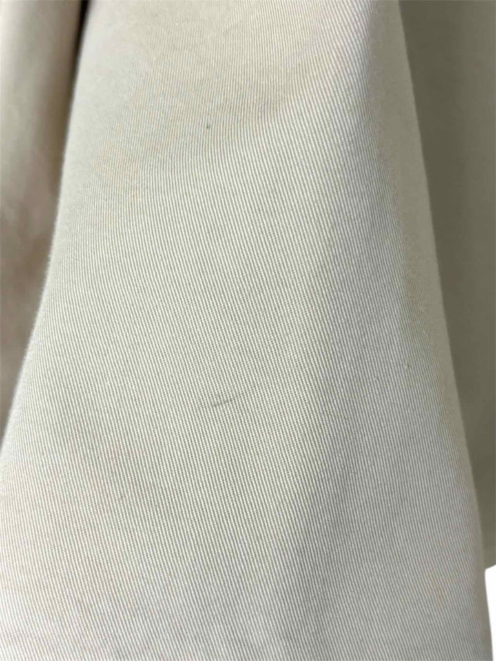 Prada Size 42 Pleated Cotton Skirt