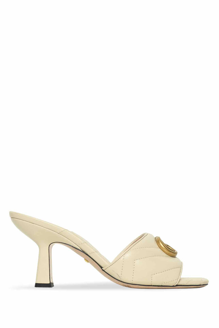 Gucci Size 38 GG Marmont MatelassÃ© Mules