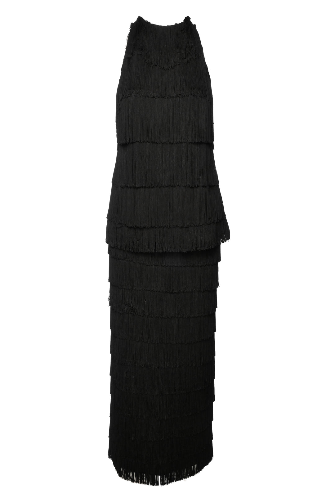 Dorothee Schumacher Size 3 Emotional Essence Fringed Tank Top & Maxi Skirt Set.