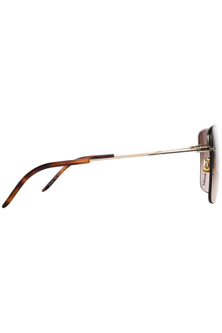 Saint Laurent Square Rimless Sunglasses