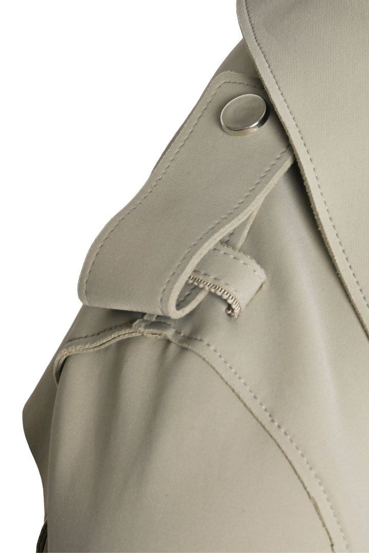 Harris Wharf London Size 44 Mid Length Trench Coat