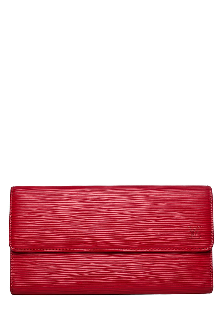 Louis Vuitton 2003 Epi Leather Sarah Wallet