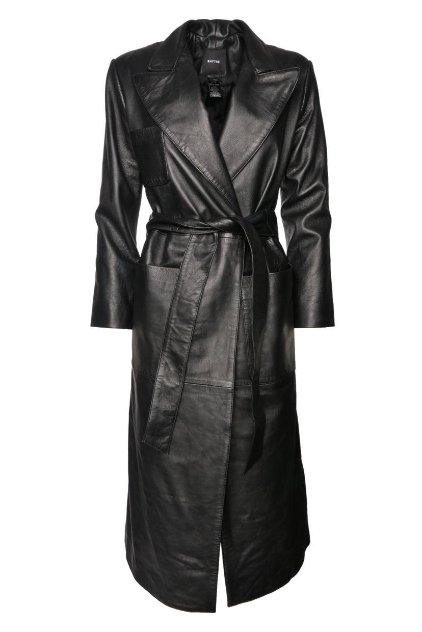Smythe Size XS/S Leather Trench Coat