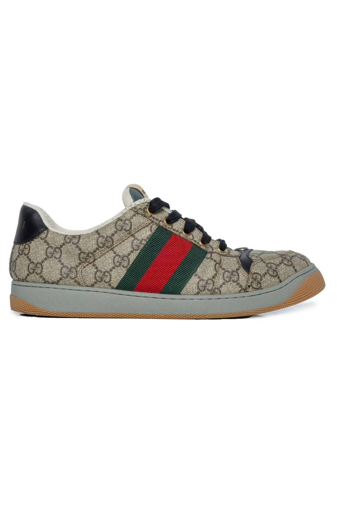 Size 9 Gucci Men's Screener GG Sneakers