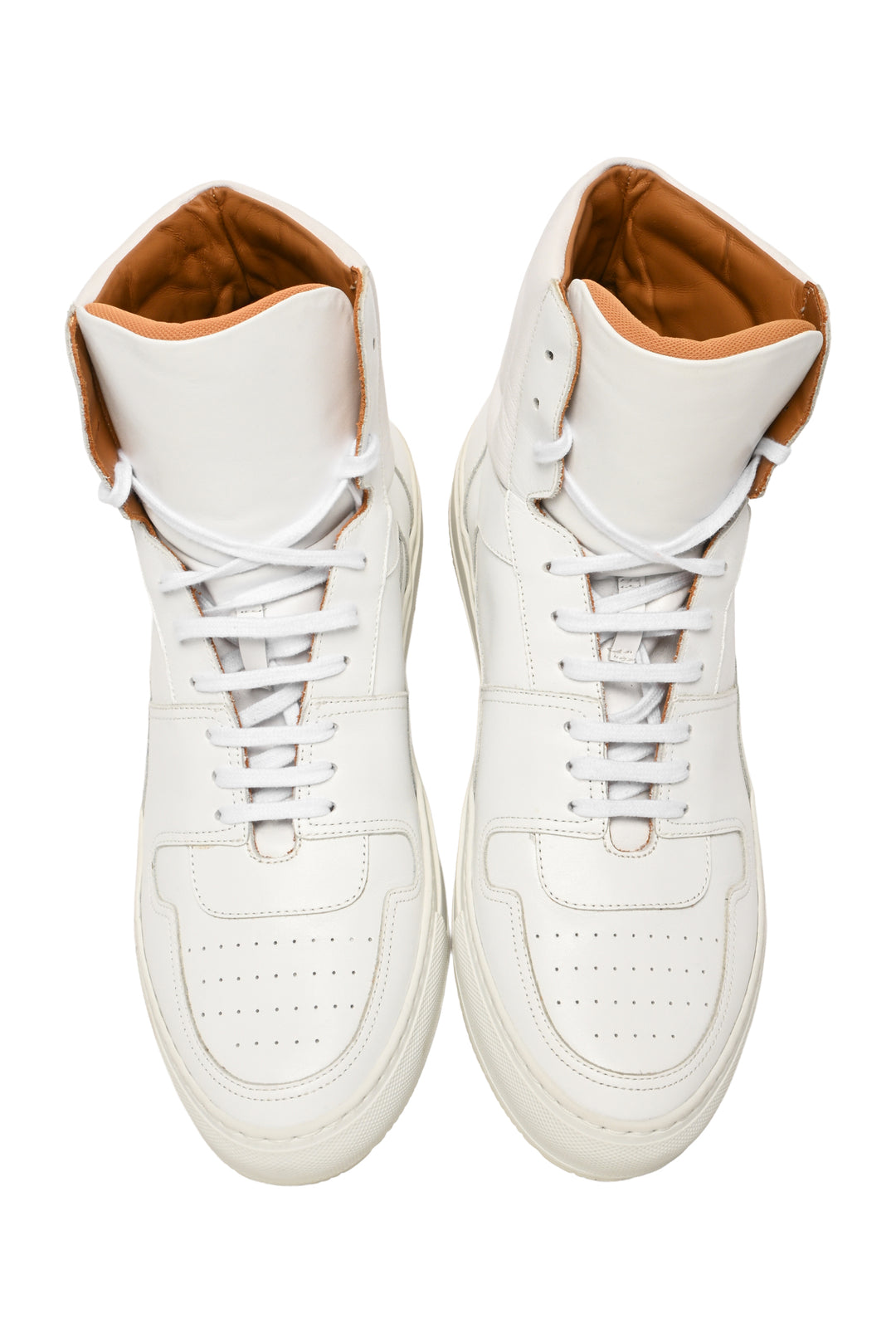 Common Projects Size 43 Men's High Top Leather Sneakers