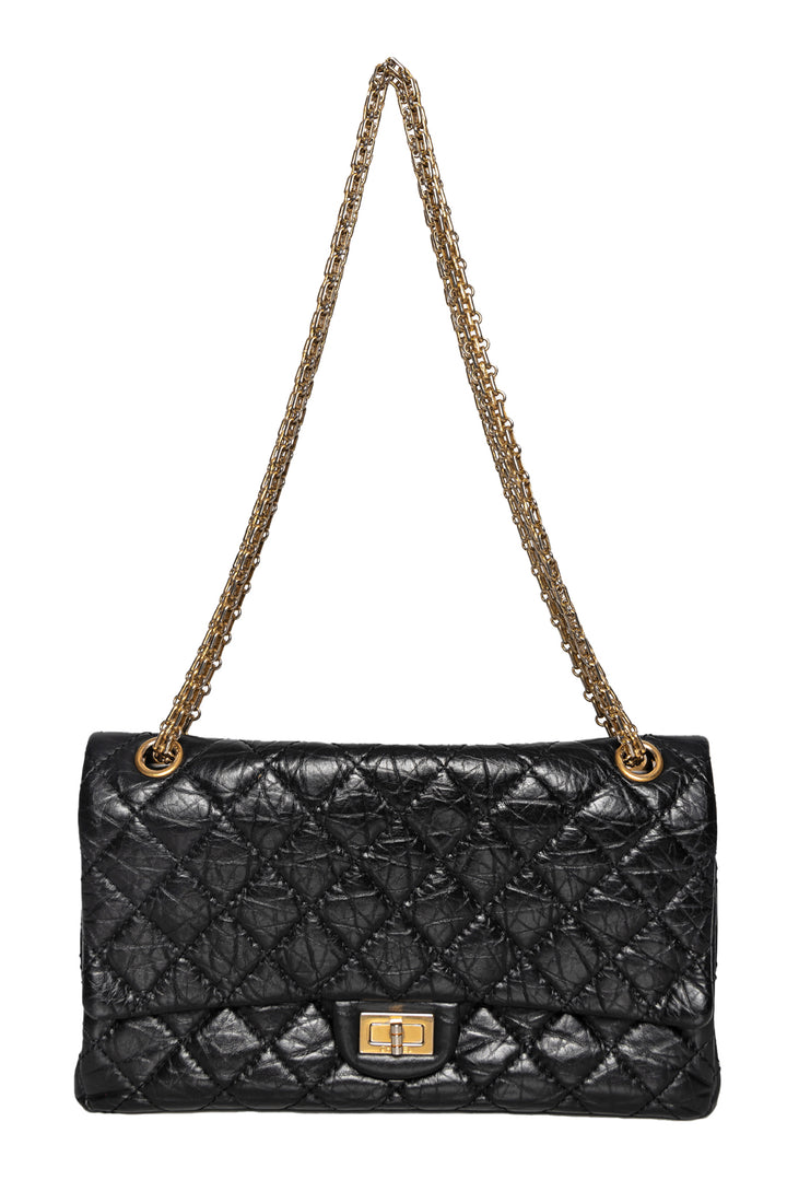 Chanel Quilted Aged Calfskin 2.55 Reissue Shoulder Bag