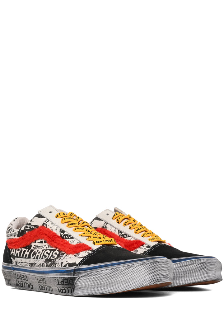 Vans x Gallery Dept Mens Size 10.5 Old Skool Good Luck Sneakers