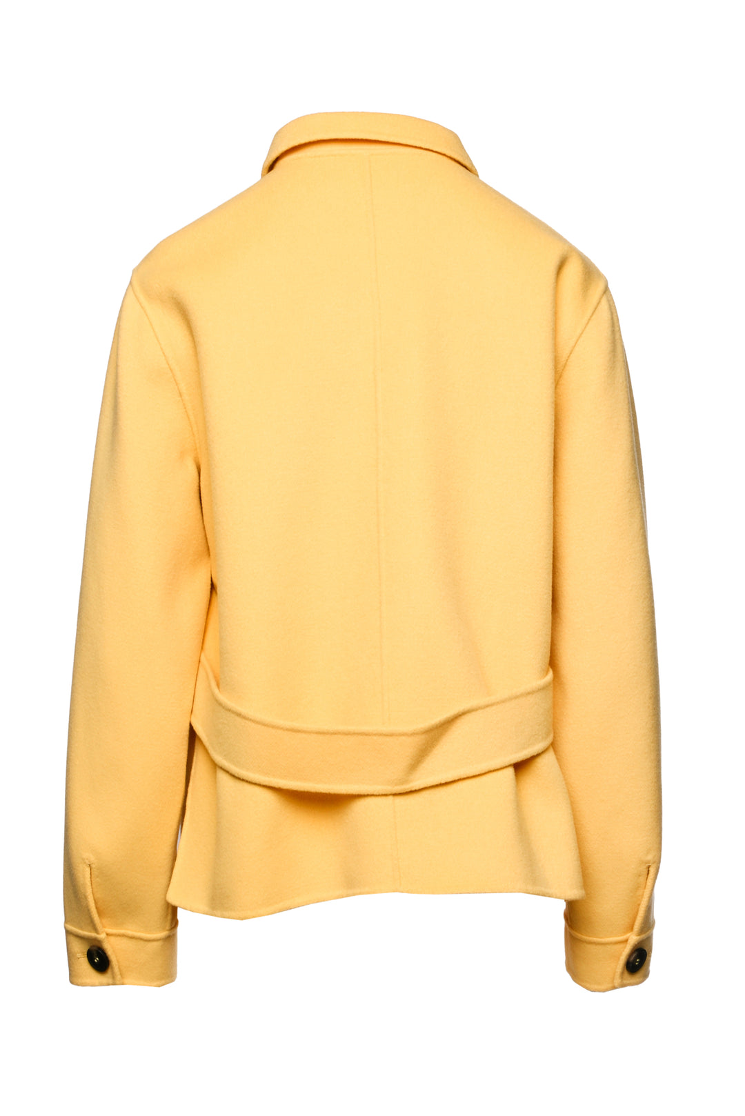 Weekend Max Mara Size 12 Wool Button Front Jacket