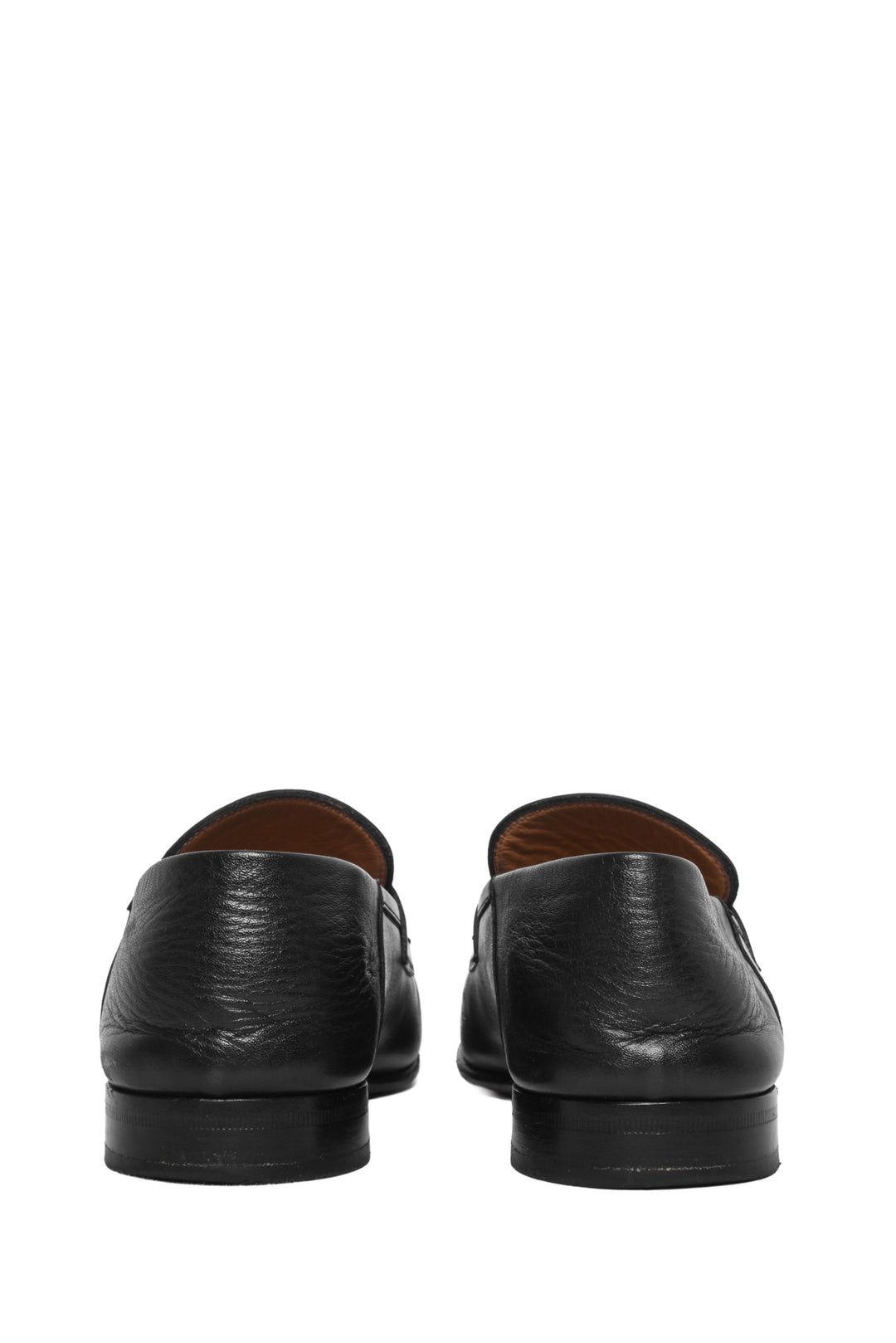 Salvatore Ferragamo Size 8.5 Leather Gancini Loafers