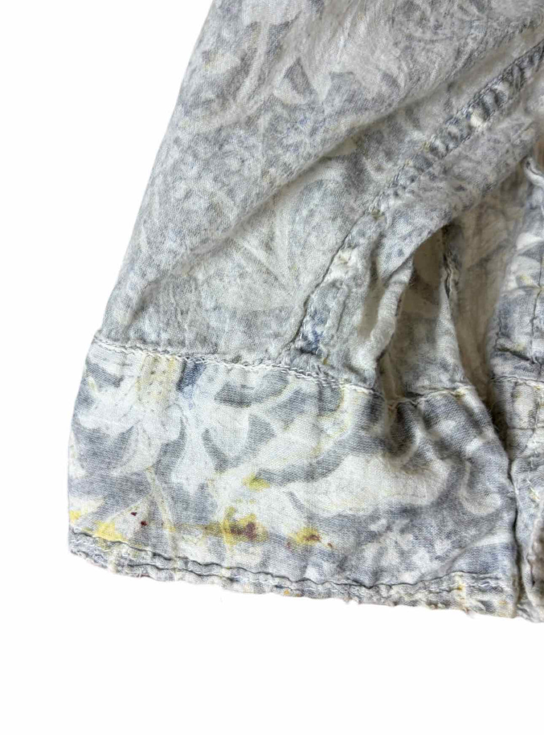 Magnolia Pearl Size OS Block Print Cotton Blouse