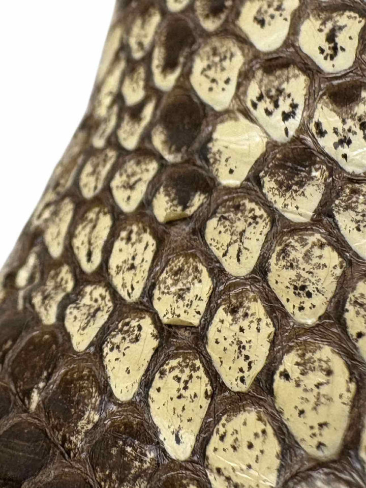 Alexandre Birman Size 35.5 Snake Print Leather Ankle Boots