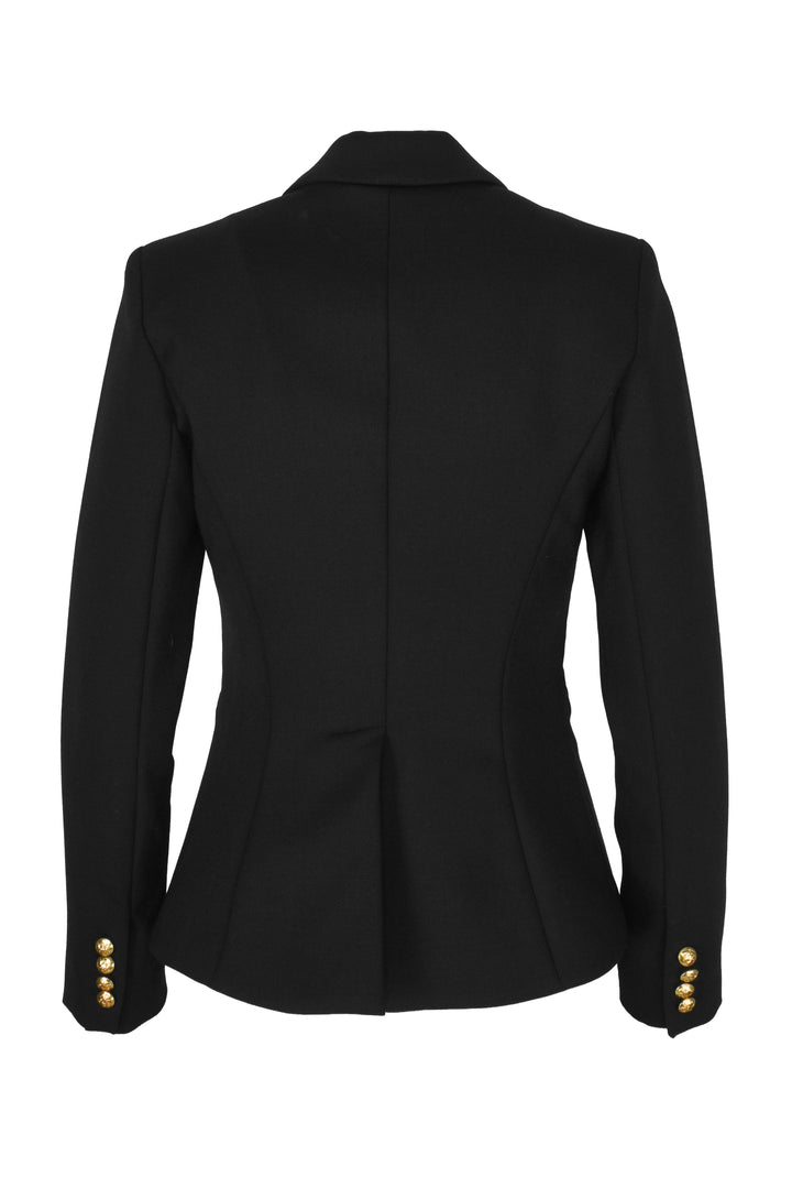 Smythe Size 2 Single Button Fitted Blazer