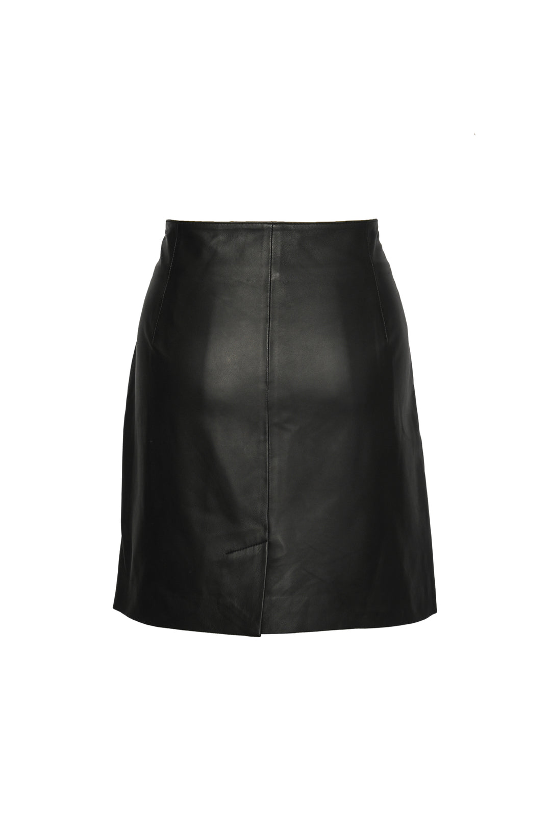 Vince Size 6 Leather High-Waist Mini Skirt
