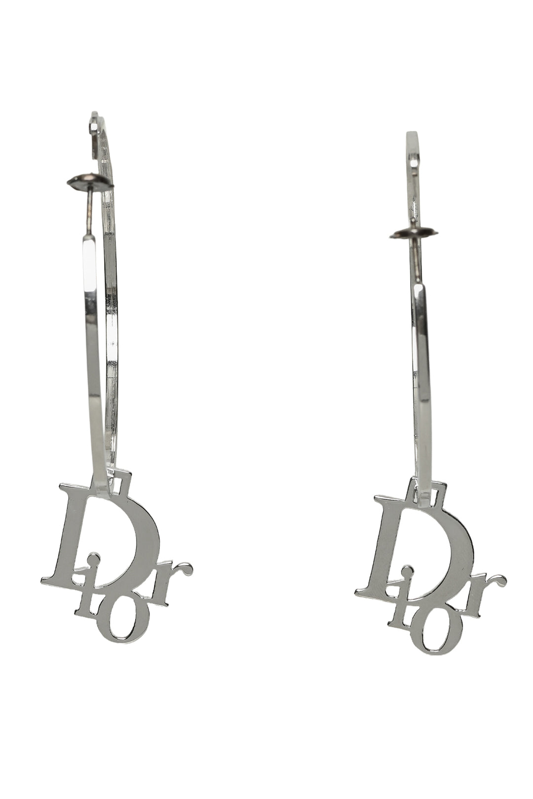 Dior Logo Hoop Earrings