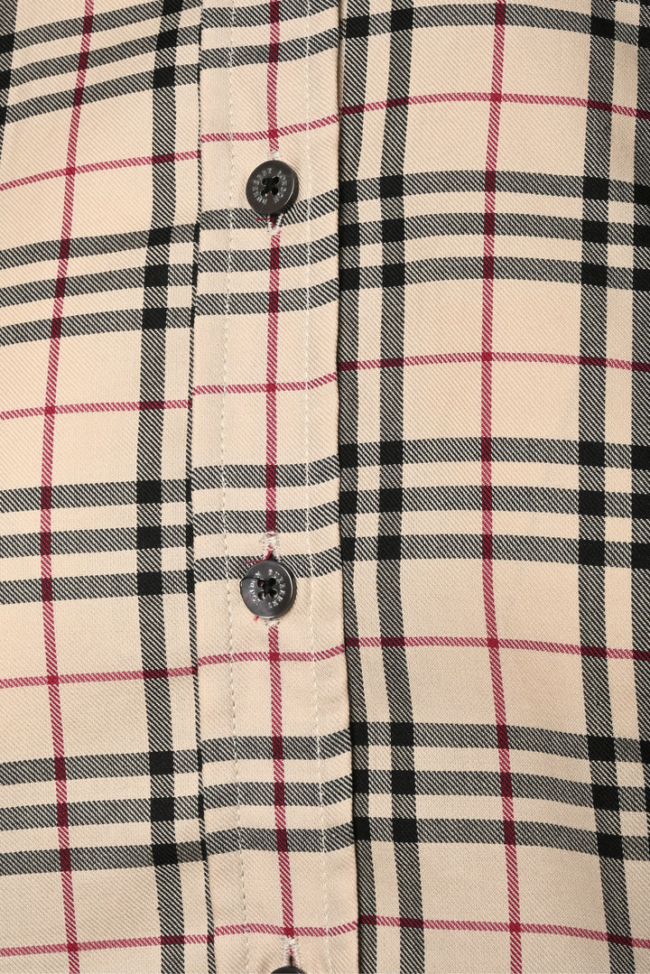 Burberry London Size S Nova Check Blouse