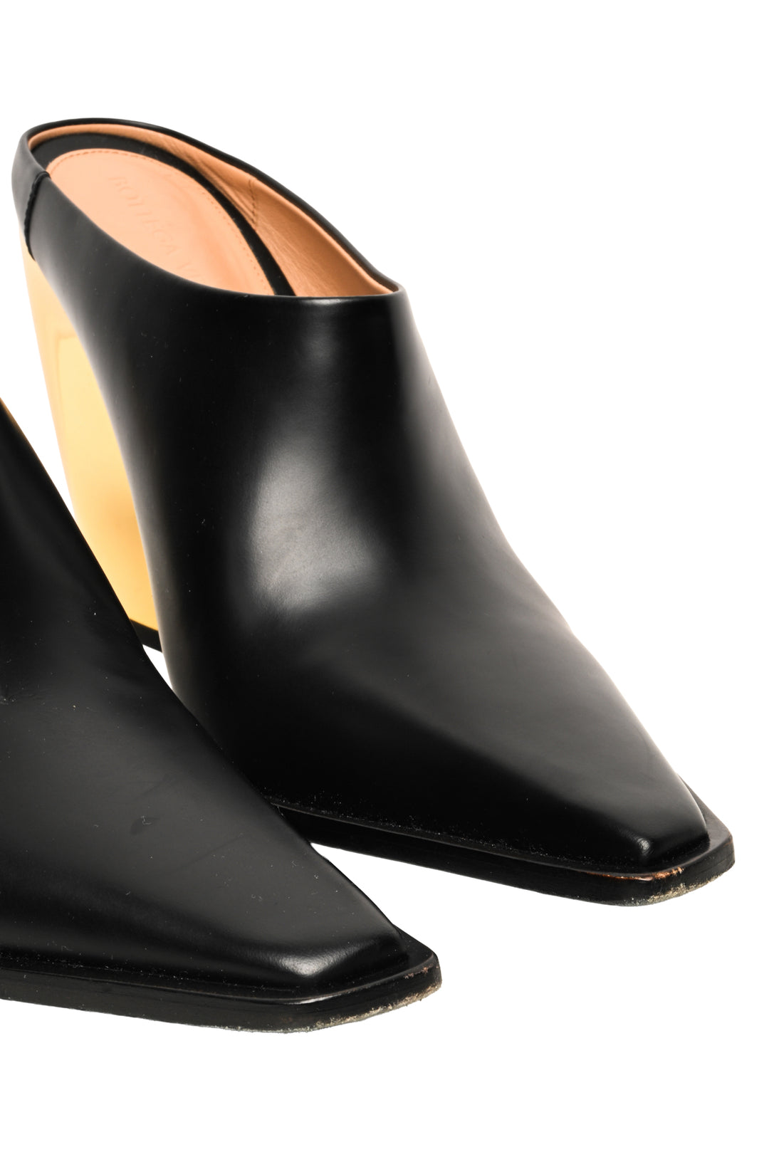 Bottega Veneta Size 39 Tex Leather Mules