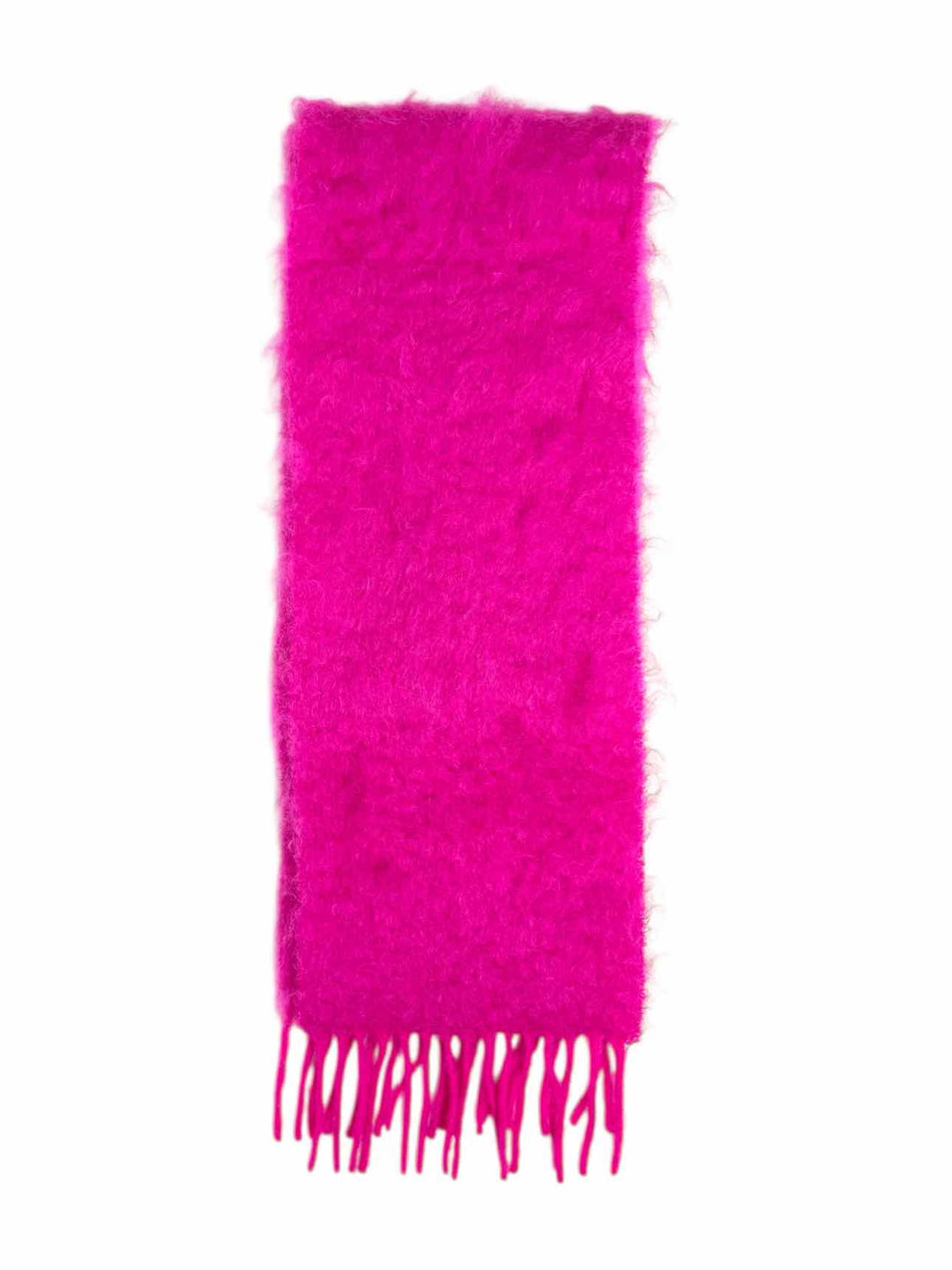 Loewe Mohair Wool Fringe Scarf