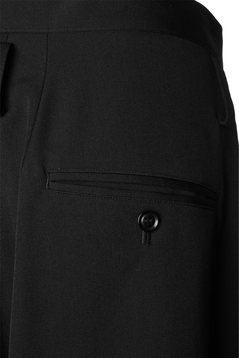 Y's Size 1 Pleated Wool Drop Crotch Pants