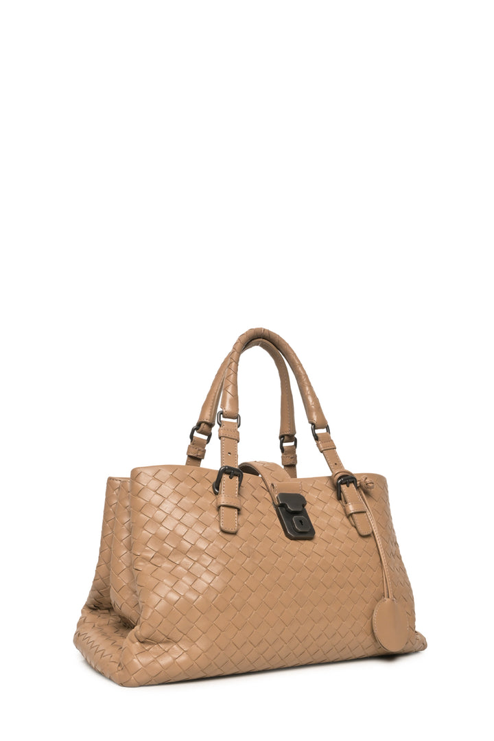 Bottega Veneta Nappa Intrecciato Small Roma Tote