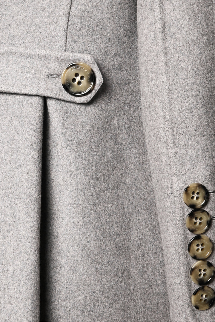 Burberry Prorsum Size 42 Double Breasted Cashmere Coat