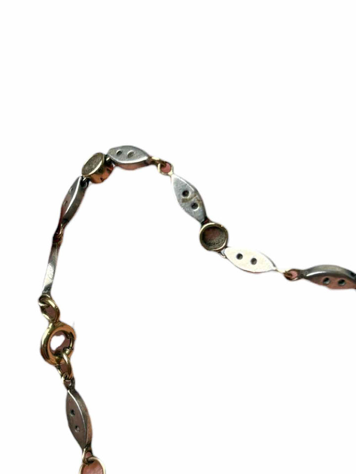 14Kyellow and white  gold diamond Bracelet