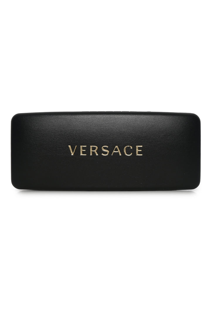 Versace Size OS Medusa Logo Tortoiseshell Sunglasses
