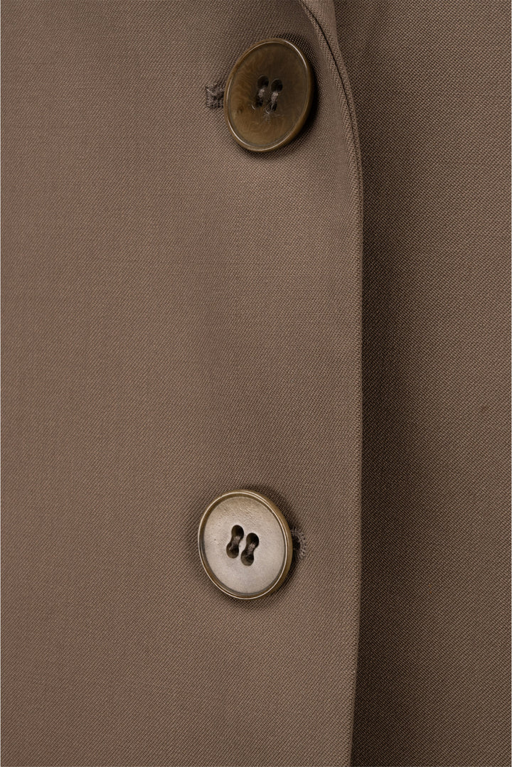 Tibi Size XXS Tropical Wool Liam Blazer