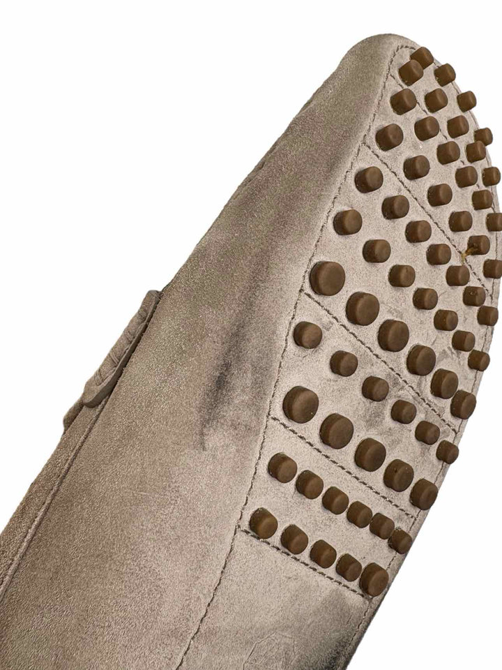 Brunello Cucinelli Suede Driving Mules & Clogs