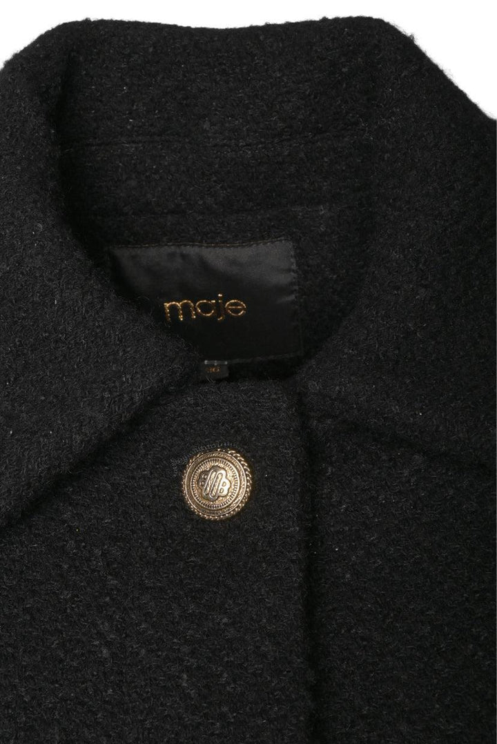 maje Size 36 Tweed Coat