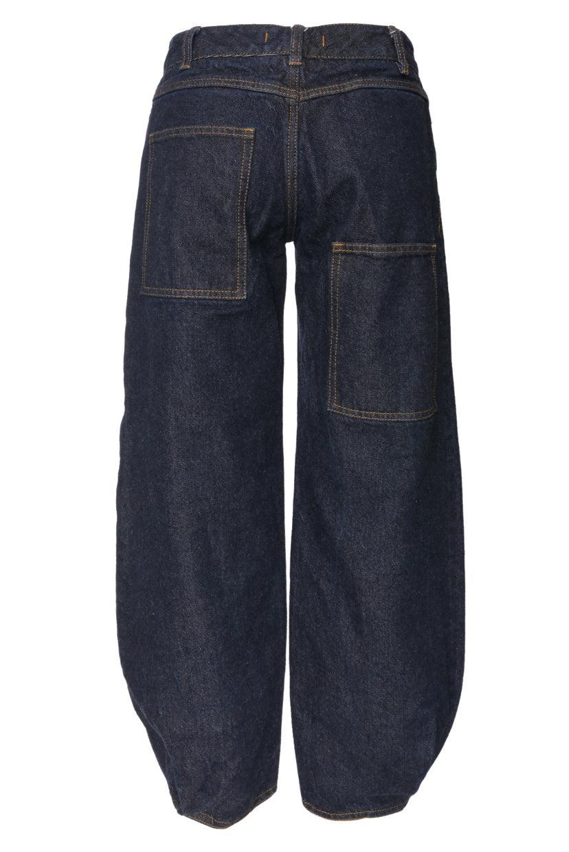 Tibi Size 25 Cropped Tapered Cuff Jeans