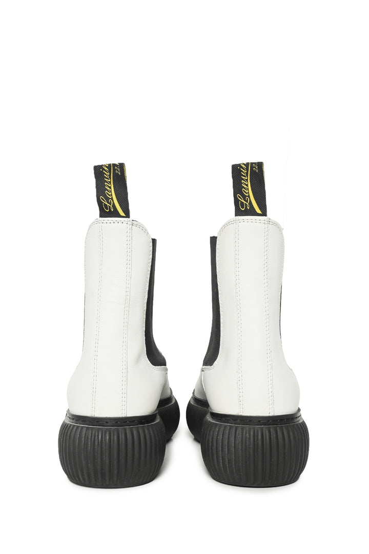 Lanvin Size 39 Leather Chelsea Boots