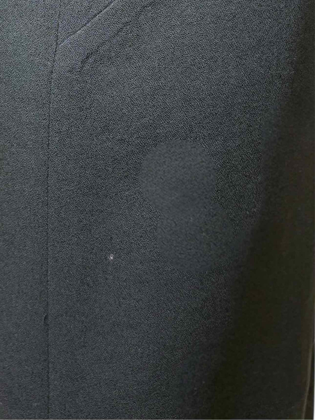 Valentino Size 40 Black Wool Sleeveless Dress