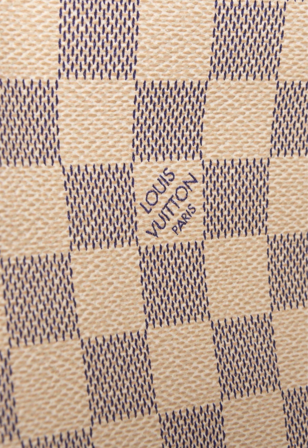 Louis Vuitton 2012 Damier Azur Neverfull MM Tote