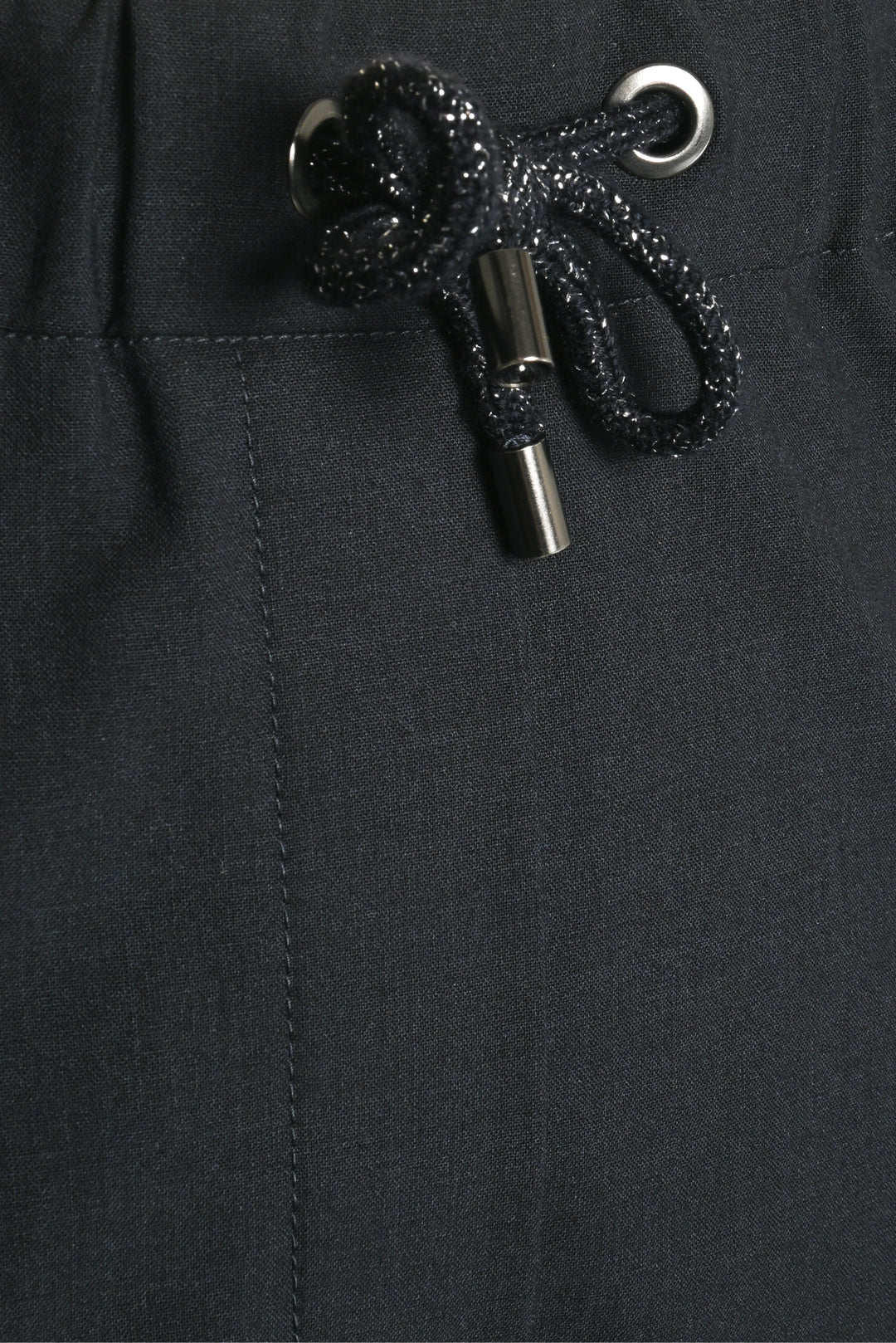 Brunello Cucinelli Size 10 Monili Trim Wool Pants