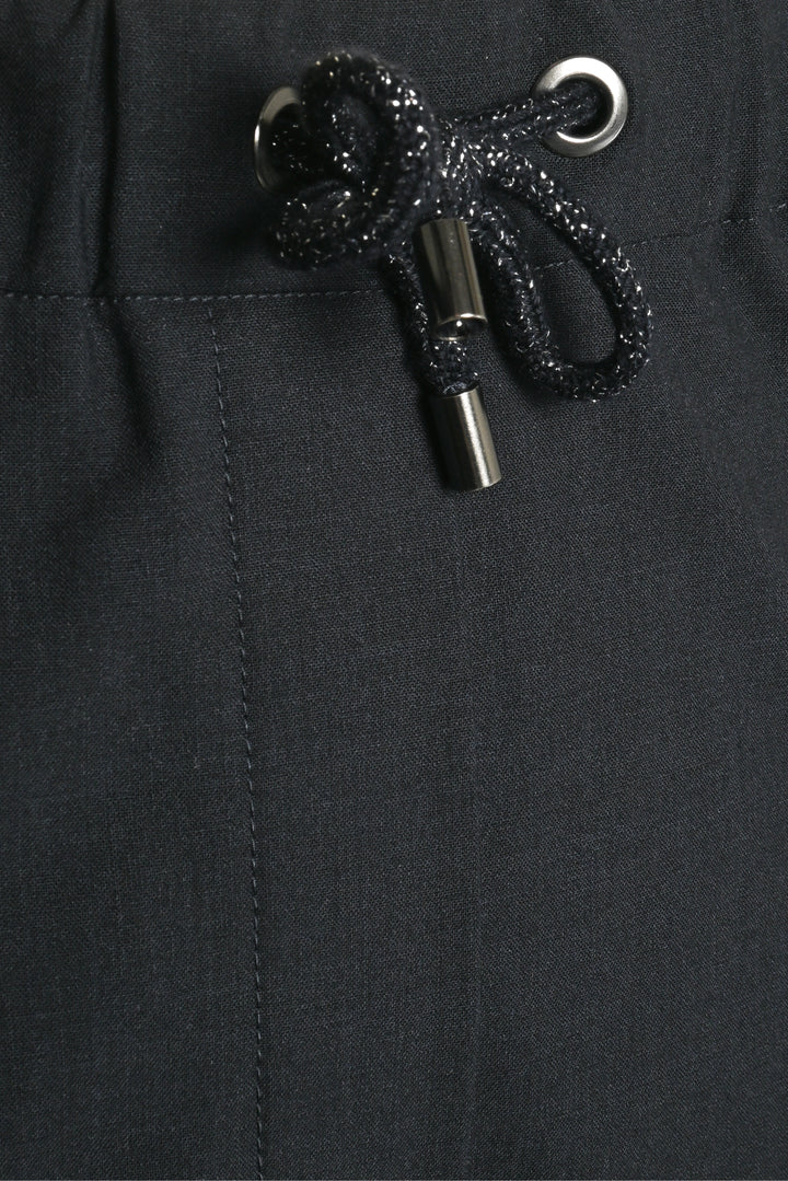 Brunello Cucinelli Size 10 Monili Trim Wool Pants