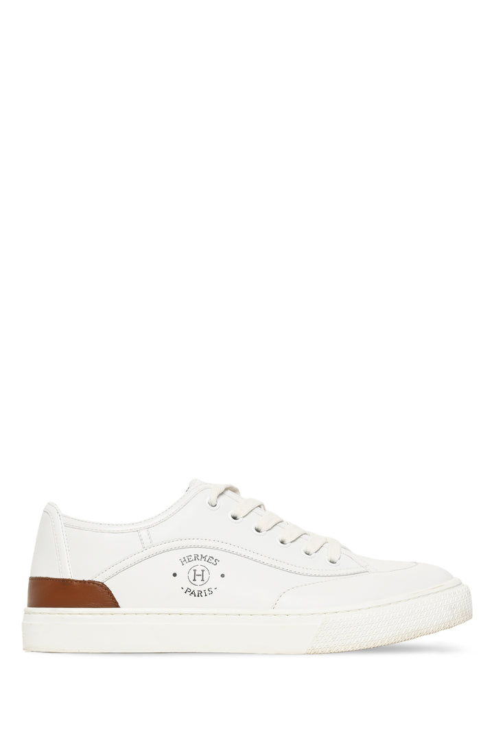 Hermes Size 39 Calfskin Leather Get Sneaker