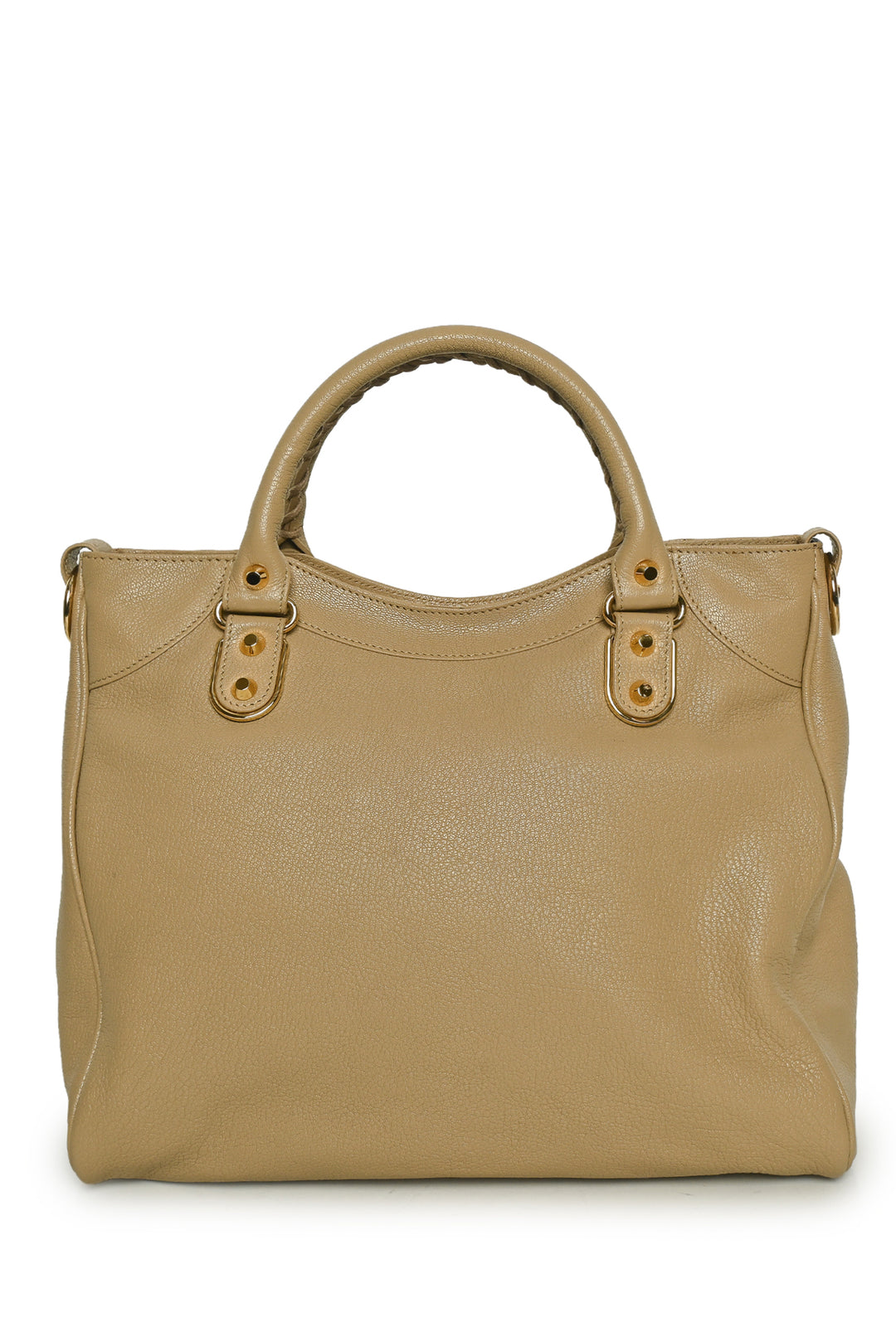 Balenciaga F/W 2017 Metallic Edge Calfskin Leather Velo Bag