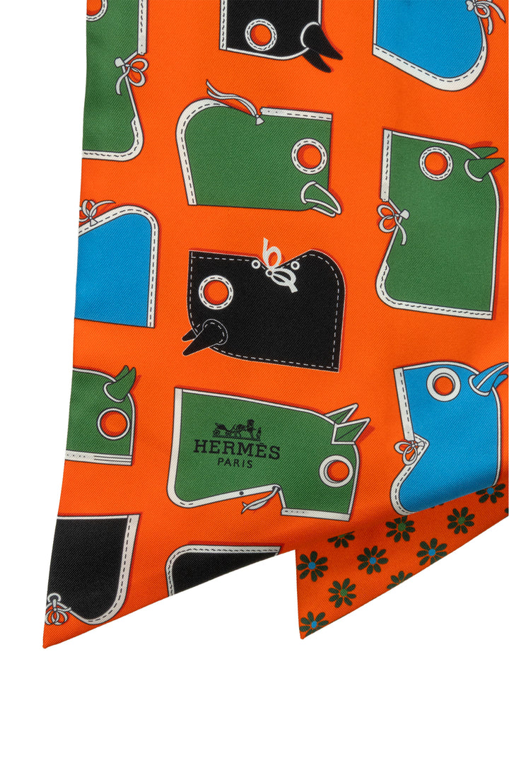 Hermes Camails Maxi Twilly Scarf