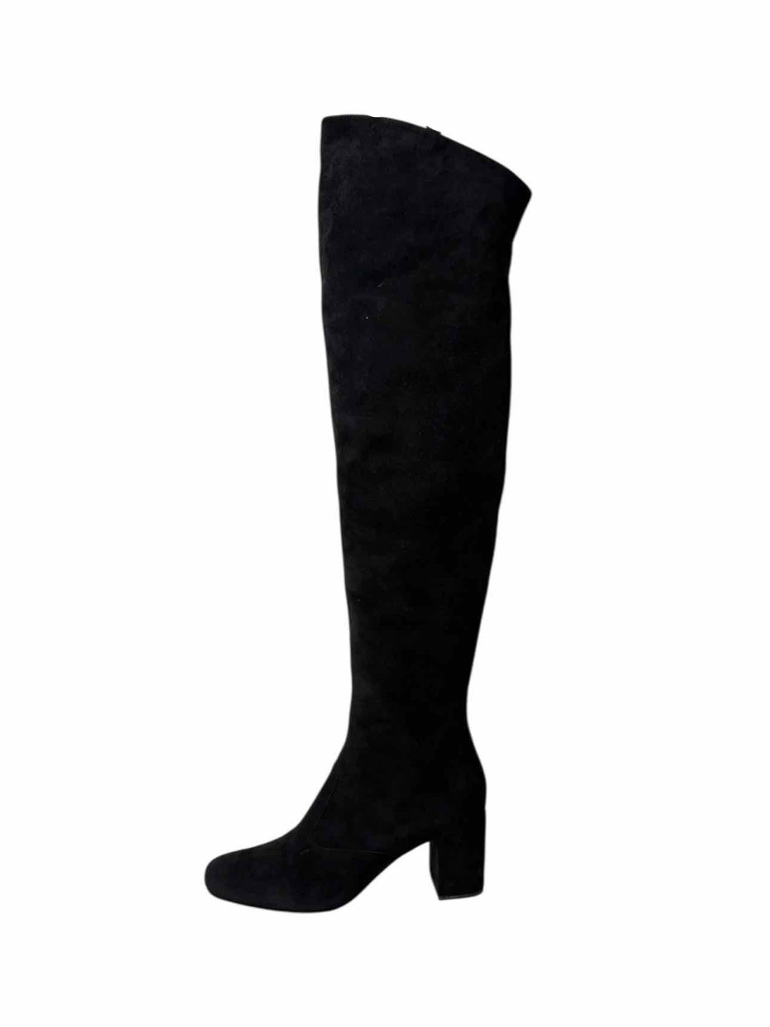 Saint Laurent Size 38 Suede Over the Knee Boots