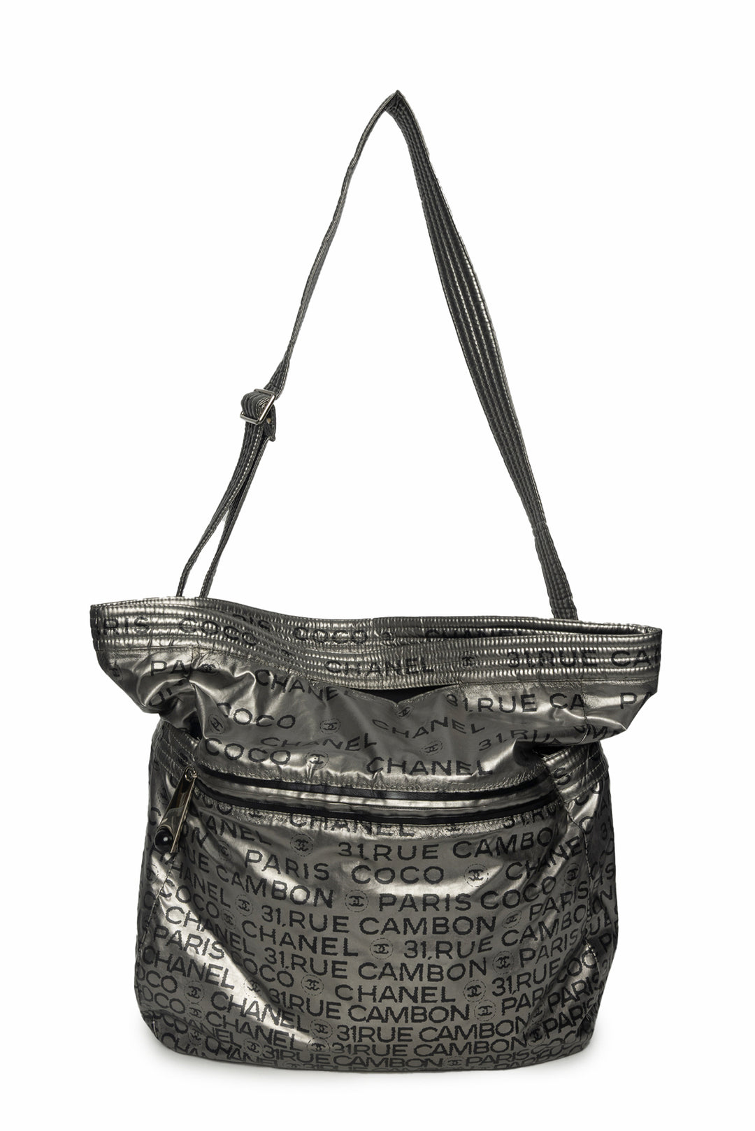 Chanel 2008-2009 Vinyl 31 Rue Cambon 2way Hobo Bag