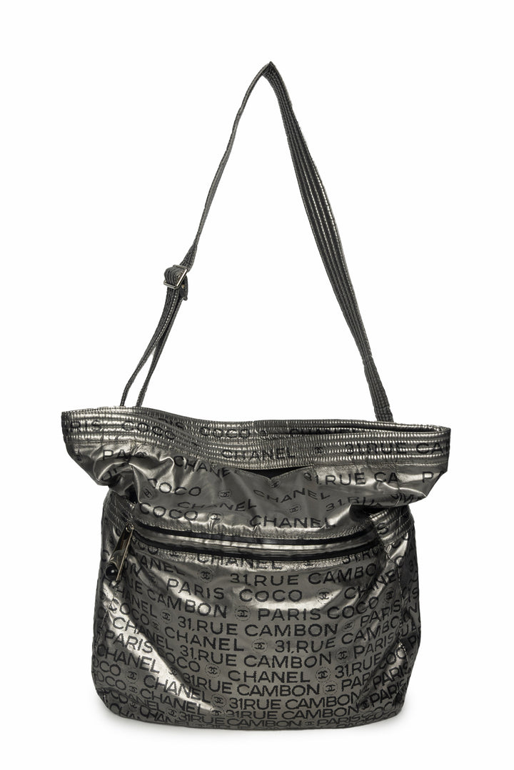 Chanel 2008-2009 Vinyl 31 Rue Cambon 2way Hobo Bag