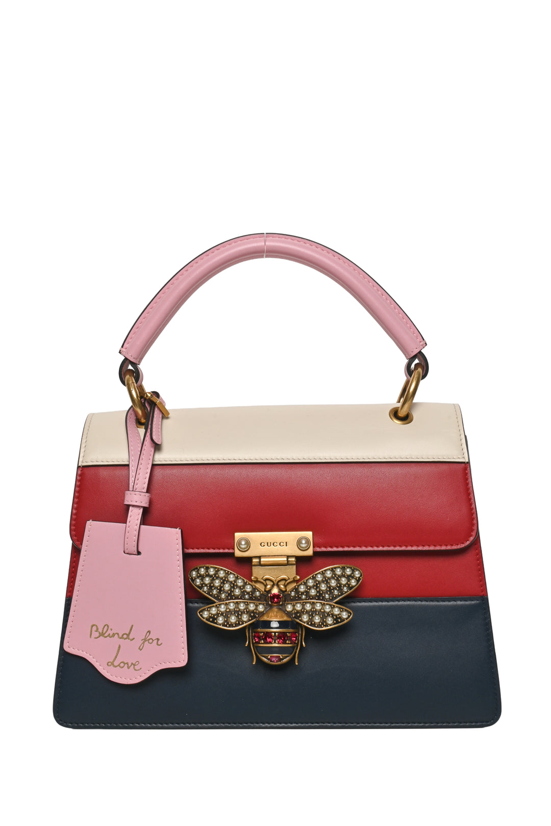 Gucci Sylvie Web Small Queen Margaret Top Handle Bag