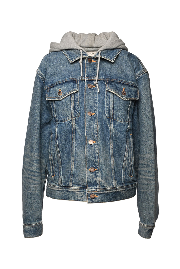 Celine Size L Trucker Denim Jacket