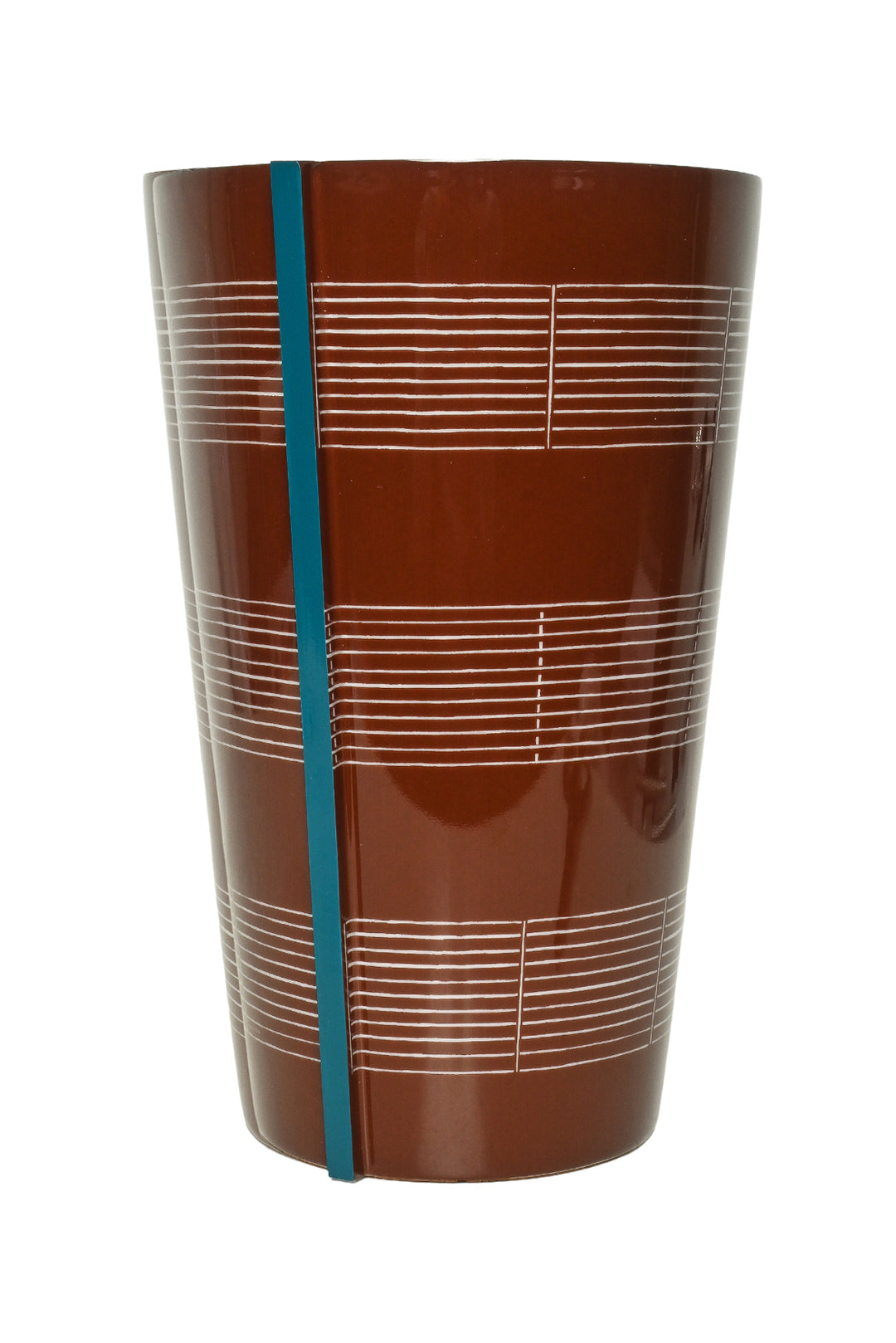 Hermes Perimetre Striped High Vase