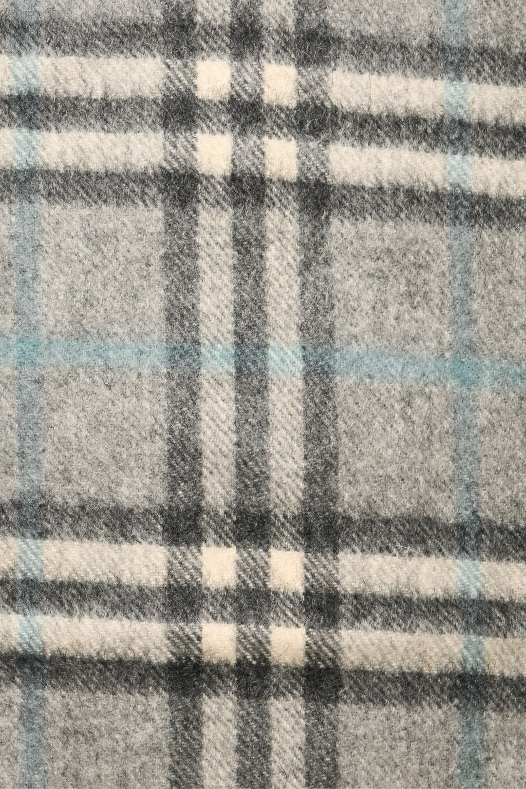 Burberry Cashmere Check Fringe Scarf
